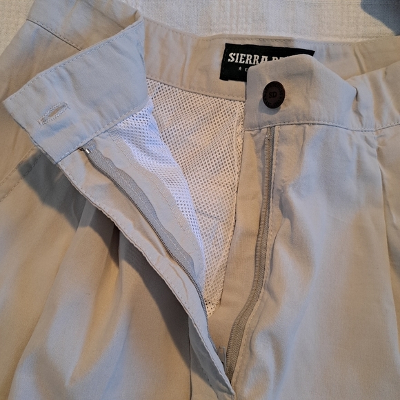 Sierra Designs women's size 10 backpack shorts, style 969104, oatmeal, New - Picture 4 of 10